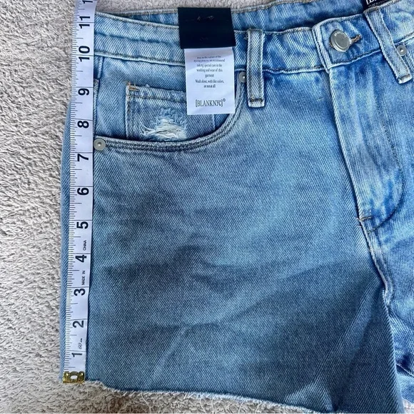 NWT - Blank NYC - Women's The Barrow - Vintage High-Rise Short - Size 27 - Picture 5 of 7